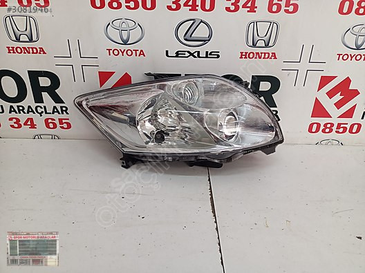 TOYOTA AVENSİS YANSANAYİ SAĞ ÖN FAR 03-06
