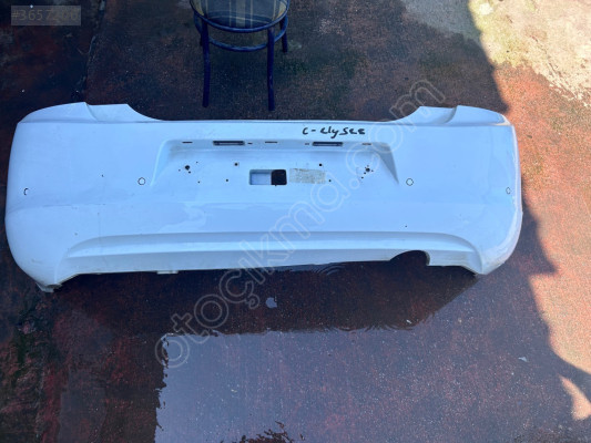 2021 Citroen c elysee arka tampon dolu