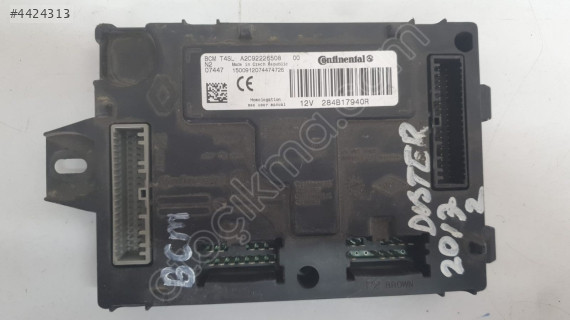 dacia duster 2017 1.5 4x4 bcm beyni/modülü (son fiyat)