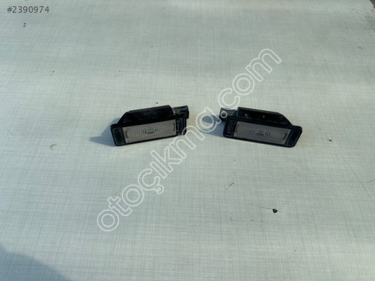 Renault megane 4 arka tampon plaka lambaları