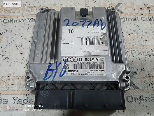 AUDİ A6 C6 2.0 TDI MOTOR BEYNİ 03L 906 022 FH 03L 906022FH