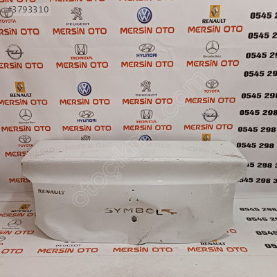 Renault symbol cıkma orjinal bagaj kapağı