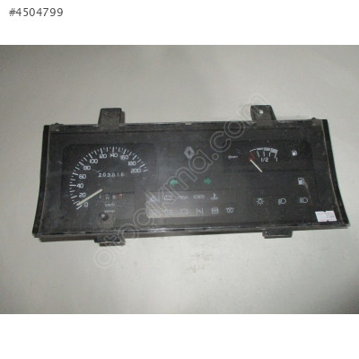 Renault Clio 1 Kilometre Saati Gösterge Paneli