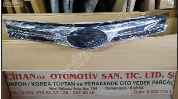 TOYOTA COROLLA PANJUR 2016-2018.