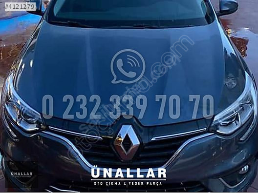 RENAULT MEGANE 4 KAPUT ve TÜM AKSAMLARI | ÜNALLAR OTO ÇIKMA |