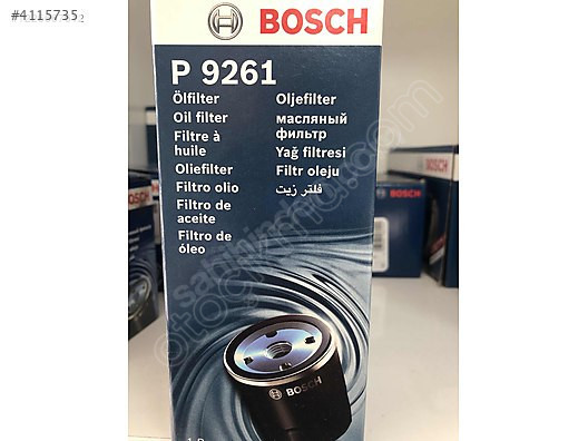 Bosch Yağ Filtresi P9261