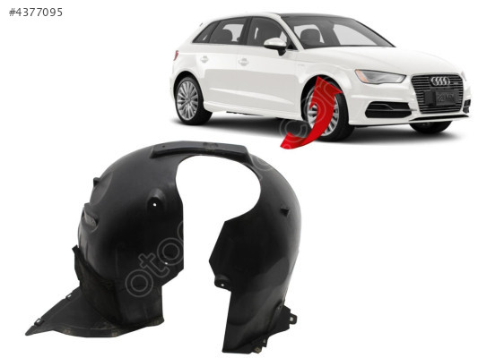 8V0821172A AUDİ A3 HB 13-17 ÇAMURLUK DAVLUMBAZI SAĞ