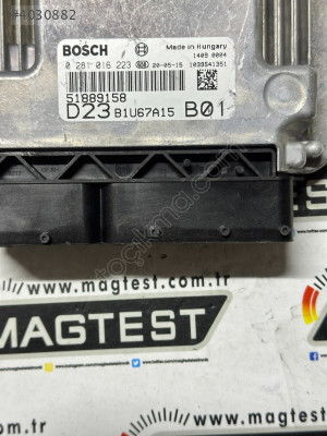 FIAT DUCATO 2.3 JTD EDC16C39 0281016223 51889158 motor beyni