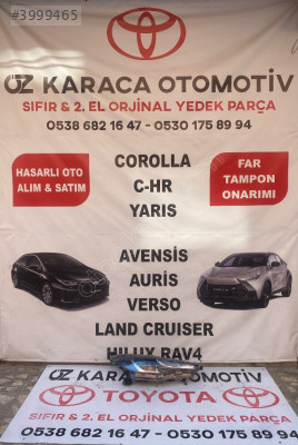 2020-2025 TOYOTA COROLLA CROSS ÇIKMA ORJİNAL SAĞ ÖN FAR