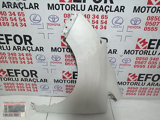 TOYOTA VERSO SOL ÖN ÇAMURLUK ÇIKMA ORJİNAL PARÇA 2010-2016