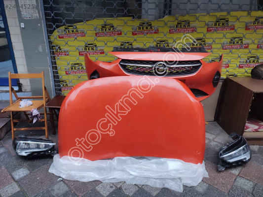 OPEL CORSA F TURUNCU KAPUT - ÇIKMA ORJİNAL YEDEK