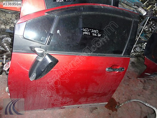 TOYOTA YARIS 2013 ÇIKMA SOL ÖN KAPI