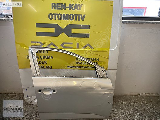 RENAULT MEGAN 4 SAĞ ÖN KAPI GRİ ORJ ÇIKMA RENKAY OTO KOCAELİ