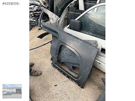 OTO CEMDEN ÇIKMA KANGOO 3 SOL ARKA ÇAMURLUK ÇİFT SÜR. ÜST P
