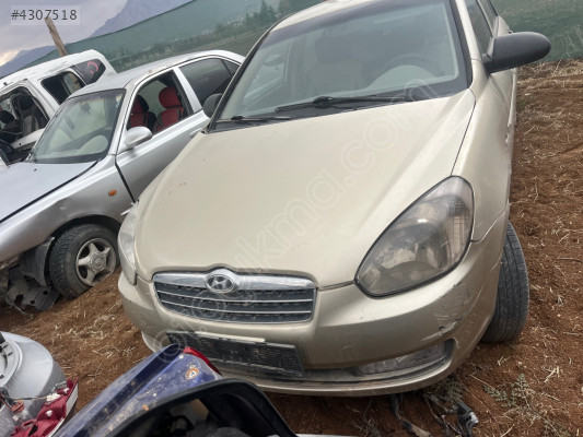 Hyundai accent Kople ön  set kaput çamurluk