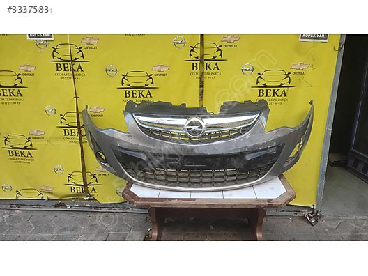 OPEL CORSA D ÖN TAMPON DOLU ÇIKMA ORJİNAL YEDEK PARÇA