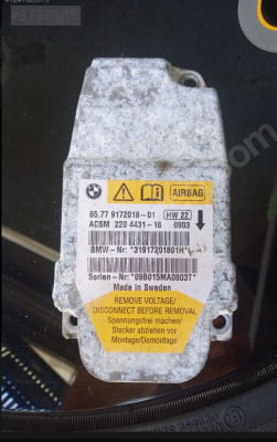 BMW E60 AIRBAG BEYNİ 6577917201801