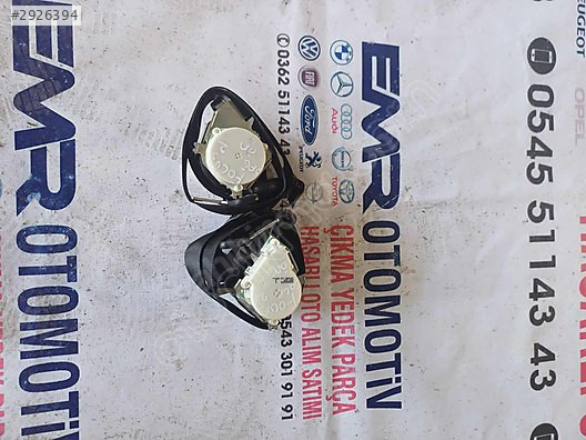 Ford focus 2 emniyet kemerleri 4 adet EMR OTOMATİV
