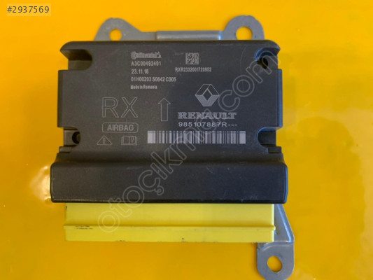 renault-clio-5-kadjar-airbag-beyni-orjinal-985107887r