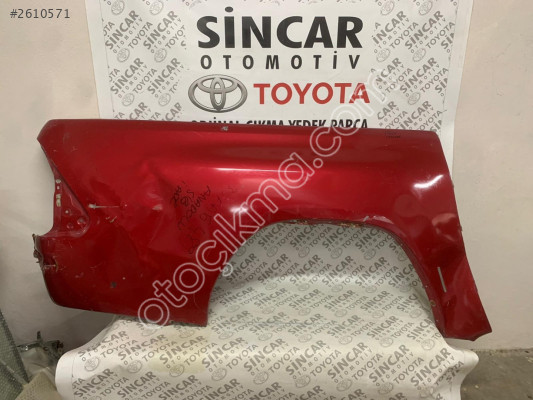 SİNCAR OTO'DAN TOYOTA HİLUX SAĞ ARKA ÇAMURLUK ÇIKMA ORJİNAL
