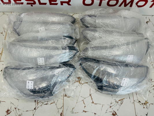 Renault Clio 5 sağ sol far camları