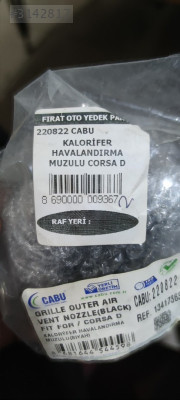 220822 CABU KALORiFER HAVALANDIRMA MUZULU CORSA D