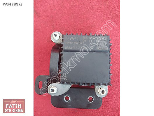 PEUGEOT 2008 HIZ RADAR SENSÖRÜ 2020 9833472180