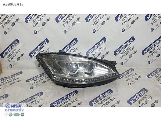 MERCEDES S SERİSİ W221 S320 MAKYAJLI XENN SAĞ FAR A2218205459