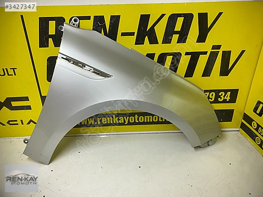 631005296R RENAULT MEGANE 4 SAĞ ÖN ÇAMURLUK GRİ ORJ RENKAY OTO