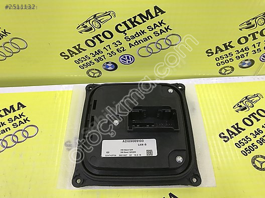 MERCEDES CLA LED BEYNİ W117 A2189009303 KODLU SIFIR