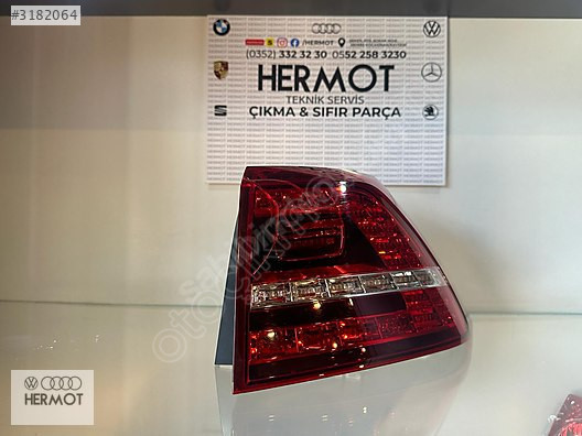 5G0945208 STOP LAMBASI SAĞ DIŞ LED VW GOLF VII 2013