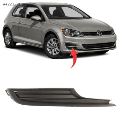 Volkswagen Golf 7 Sağ Tampon Kapağı 2013-2017 5G0853666