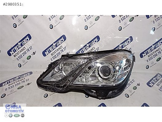 MERCEDES E SERİSİ W212 E200 XENON MAKYAJSIZ SOL FAR A2128200939