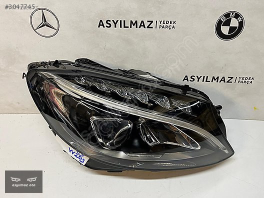 MERCEDES W205 SAĞ FAR HATASIZ