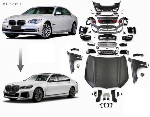 F01 7 SERİSİ (13-15) MAKYAJLI KASA İÇİN G12 FACELİFT BODY KIT
