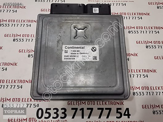 7599881 5WK93729 BMW E60 E90 MOTOR BEYNİ