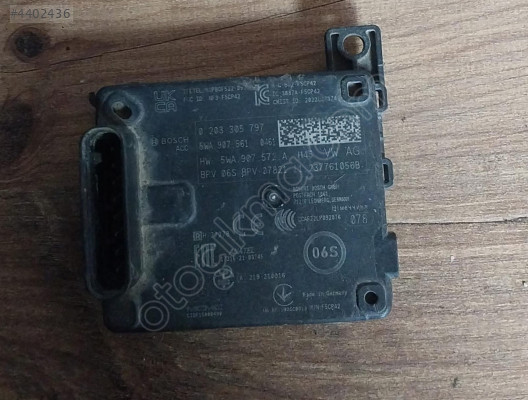 5WA907561 orj vw audi seat skoda radar beyni modülü