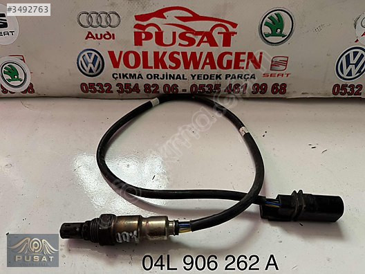 VW GOLF 7 ÇIKMA ORJİNAL LAMBDA OKSİJEN SENSÖRÜ 04L906262A