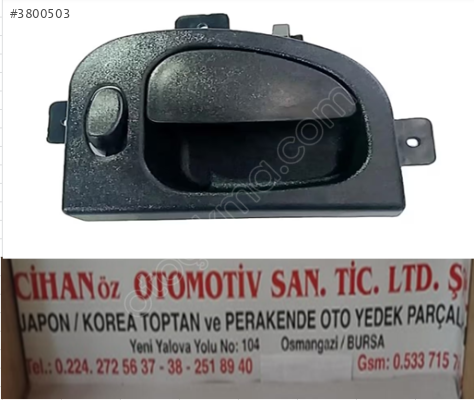 HYUNDAİ STAREX ORTA İÇ KAPI KOLU 1997-2008 83620-4A000