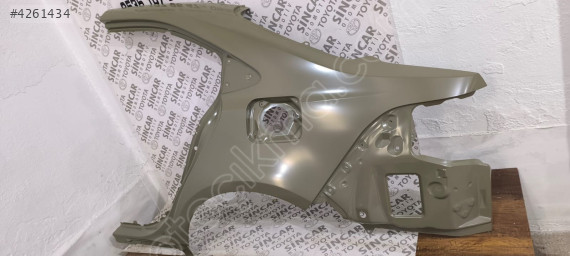 TOYOTA COROLLA 2019 2025 SOL ARKA ÇAMURLUK ORJİNAL 6160102640