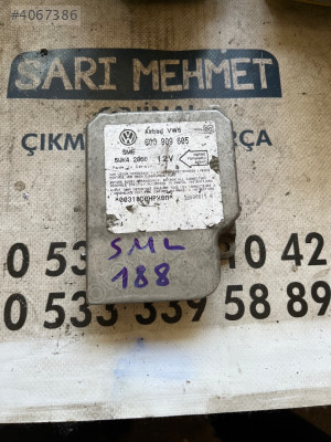 ÇIKMA VW VOLSKWAGEN SHARAN 6Q0 909 605 6Q0909605 AIRBAG BEYNİ