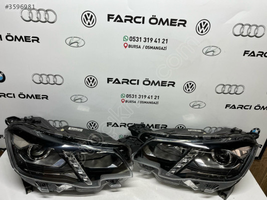 BERLİNGO-RİFTER SAĞ-SOL LED'Lİ MERCEKLİ FAR TAKIMI ORJİNAL