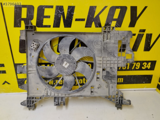 214819914R DACİA DUSTER 1 FAN KOMPLE (MOTOR+PERVANE+ŞASE) ORJ
