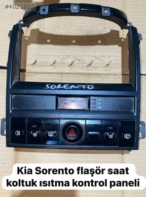 KİA SORENTO FLAŞÖR SAAT KOLTUK ISITMA KONTROL PANELİ