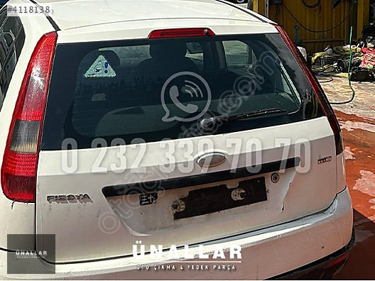 FORD FİESTA BAGAJ KAPAĞI ve TÜM AKSAMLARI | ÜNALLAR OTO ÇIKMA |