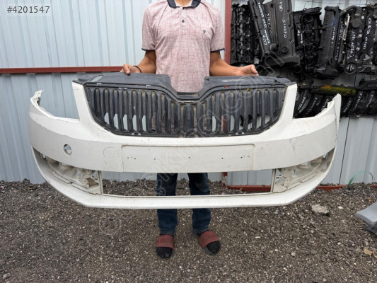 SKODA OCTAVİA ÖN TAMPON ORJİNAL ÇIKMA 2013-2017 MODEL 1.ÜRÜN