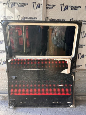 TRANSPORTER T4 91-04 SÜRGÜLÜ KAPI ORTA SAĞ BEYAZ 7D1843108L