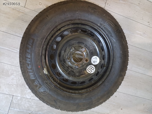205 JANT VE LASTIK ORJINAL SIFIR STEPNE