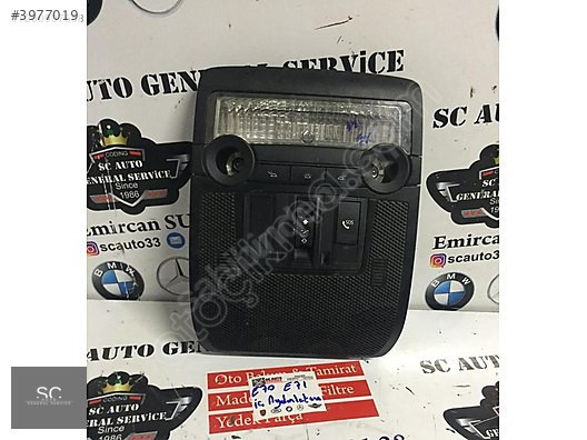 BMW X5 E70 X6 E71 İÖ TAVAN AYDINLATMASI