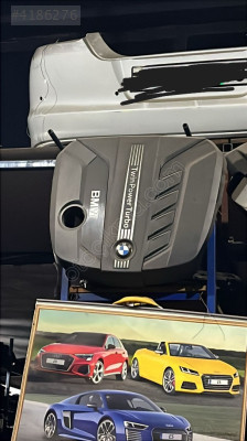Bmw 5 serisi f10 motor üst muhafaza kapak
